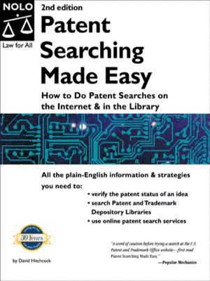 cover image of Patent Searching Made Easy